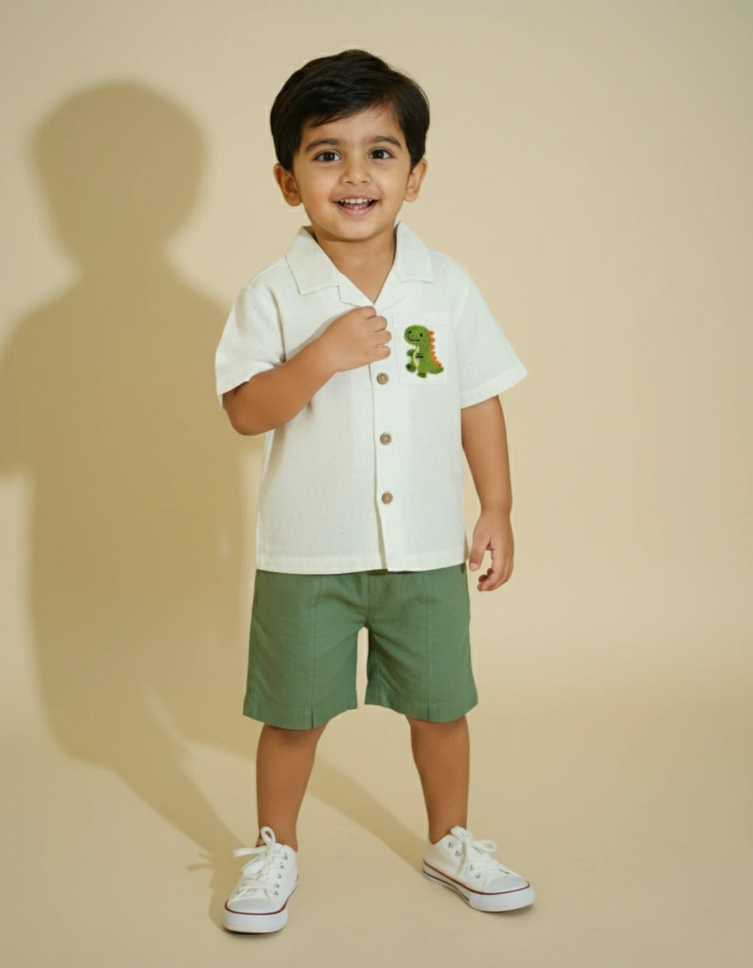 Little Safari Boys Cotton Co-Ord Set