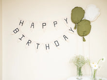 Load image into Gallery viewer, Happy Birthday Bunting Banner | Pure Cotton,Eco-Friendly &amp; Reusable
