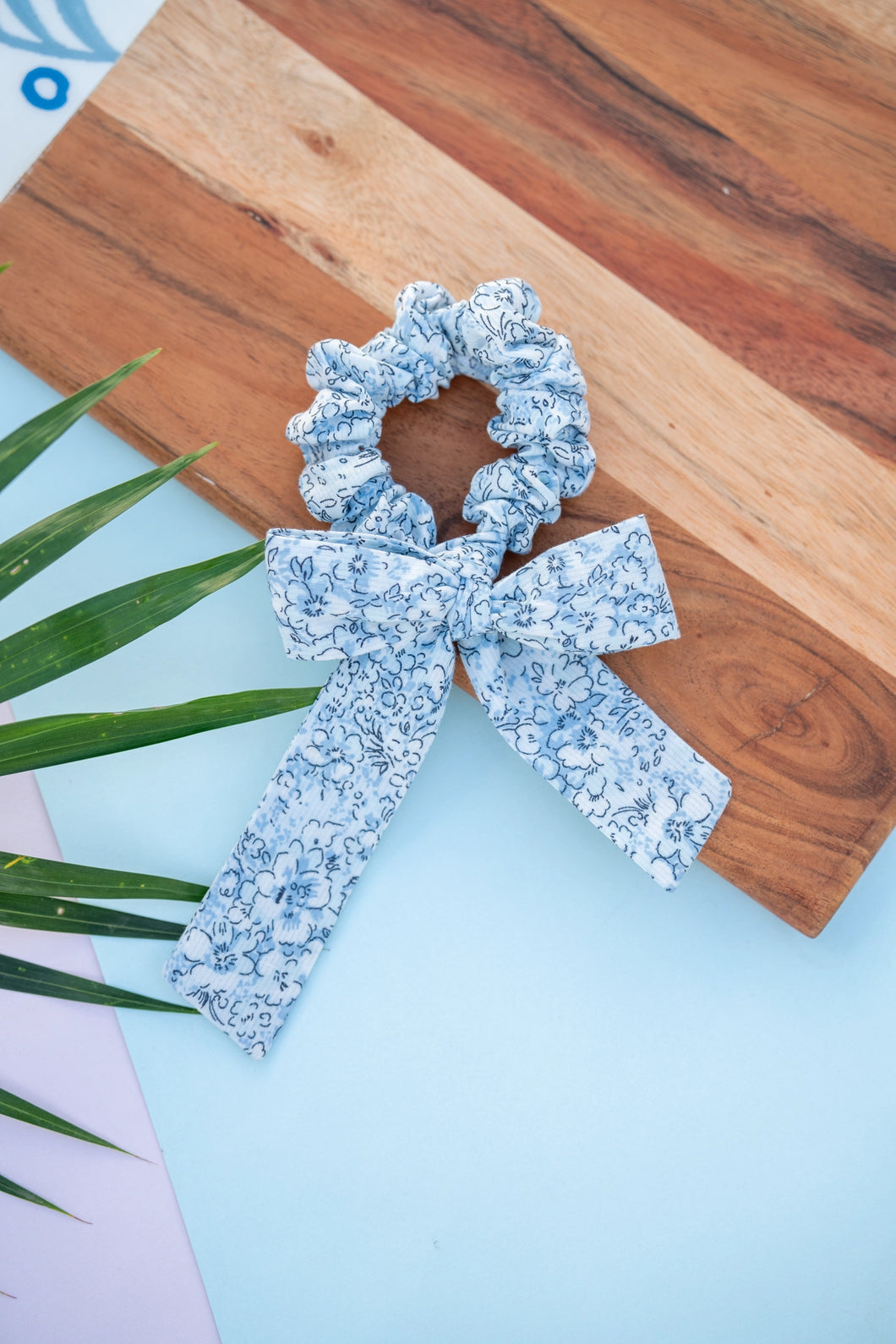 Bow-Knot Beauty | Pure Cotton Scrunchies Elegance