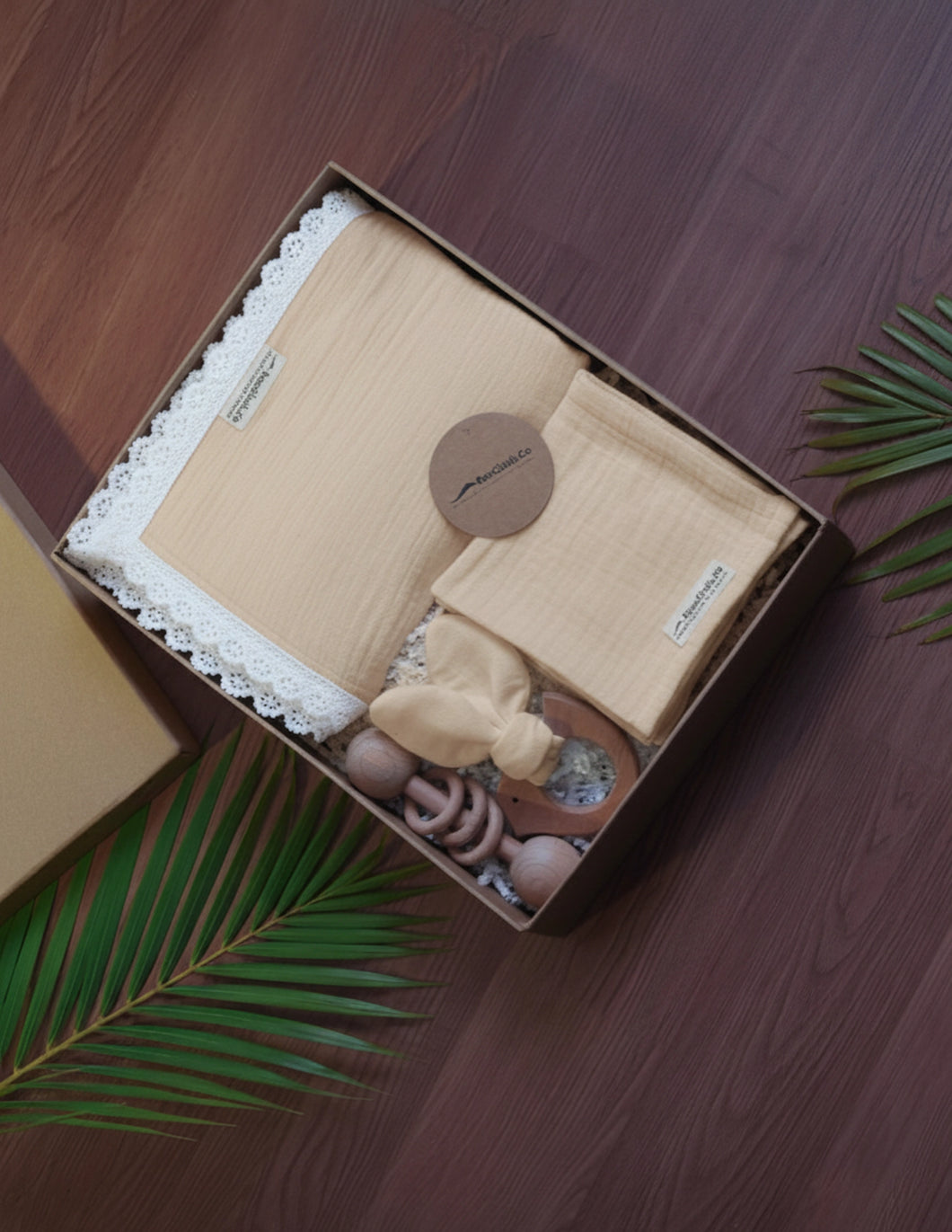 Gift Hamper for Newborn | The Little Nest Bundle | Beige