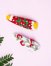 Load image into Gallery viewer, Christmas Tic Tac Hair Clips | Merry Minis
